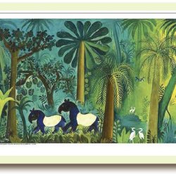 Hans Scherfig plakat 60x80cm i ramme