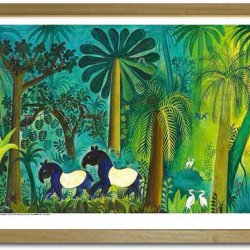 Hans Scherfig plakat 60x80cm i ramme