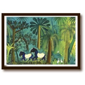 Hans Scherfig plakat 60x80cm i ramme