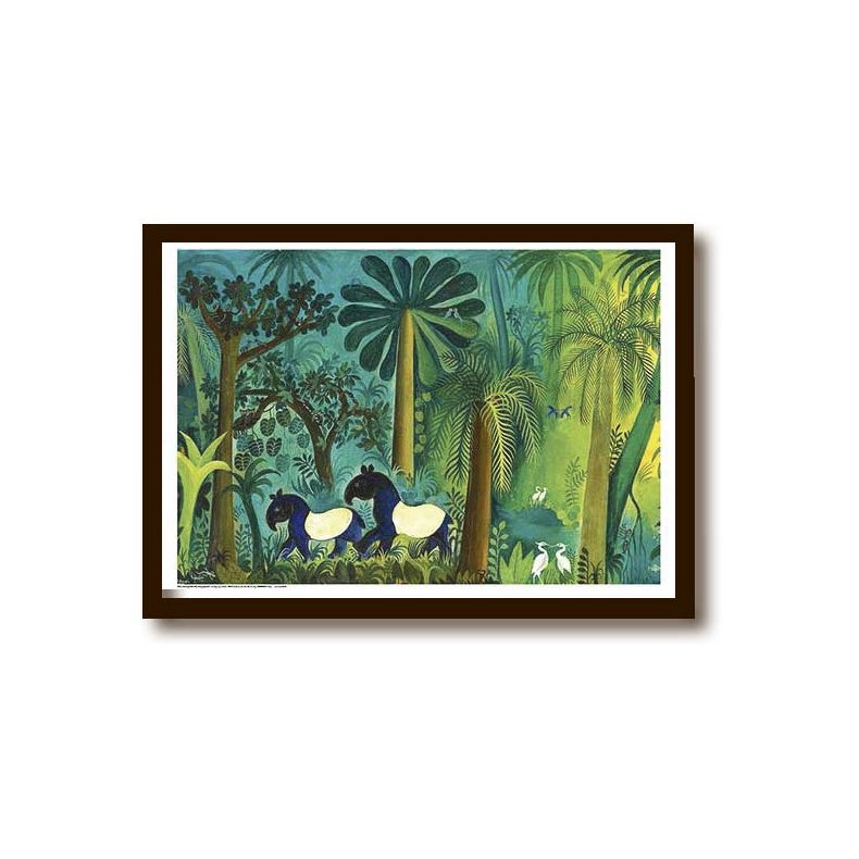 Hans Scherfig plakat 60x80cm i ramme