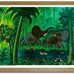 Scherfig plakat 60x80cm i ramme