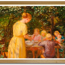 Skagen plakat 30x40cm i ramme