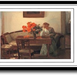 Skagen poster 30x40cm in frame