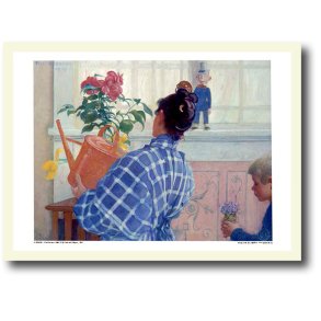 Carl Larsson plakat 30x40cm i ramme