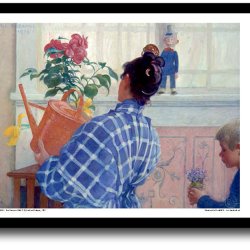 Carl Larsson plakat 30x40cm i ramme