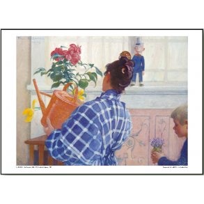 Carl Larsson plakat 30x40cm