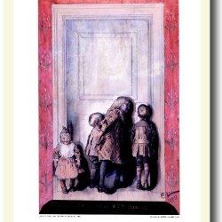 Carl Larsson plakat 30x40cm i ramme