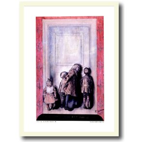 Carl Larsson plakat 30x40cm i ramme