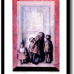 Carl Larsson plakat 30x40cm i ramme
