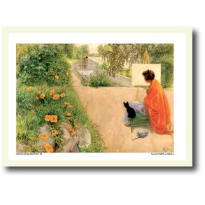 Carl Larsson plakat 30x40cm i ramme