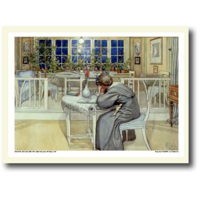 Carl Larsson plakat 30x40cm i ramme