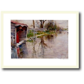 Carl Larsson plakat 30x40cm i ramme