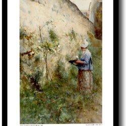 Carl Larsson plakat 30x40cm i ramme
