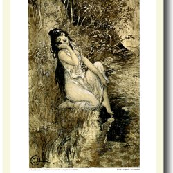 Carl Larsson plakat 30x40cm i ramme