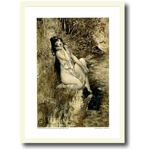 Carl Larsson plakat 30x40cm i ramme