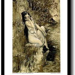 Carl Larsson plakat 30x40cm i ramme