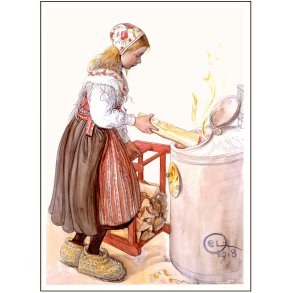 Carl Larsson plakat 30x40cm