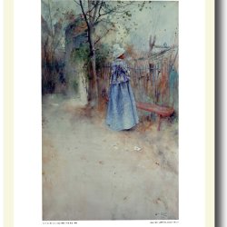 Carl Larsson plakat 30x40cm i ramme