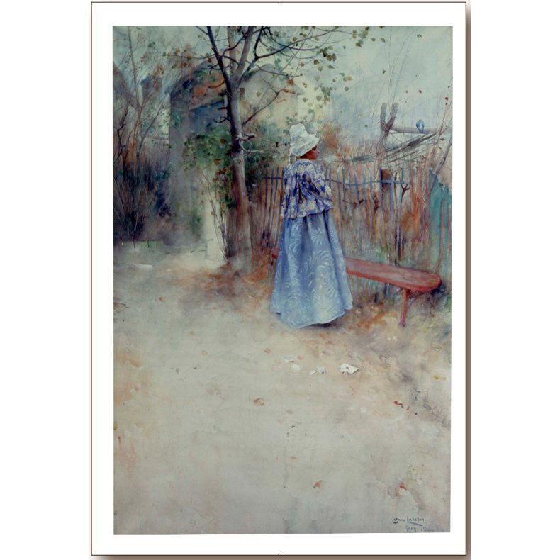 Carl Larsson plakat 30x40cm