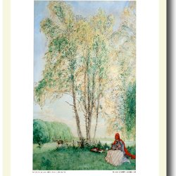 Carl Larsson plakat 30x40cm i ramme