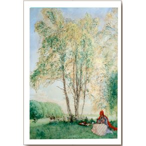 Carl Larsson plakat 30x40cm