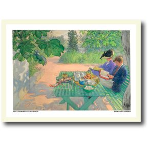Carl Larsson plakat 30x40cm i ramme
