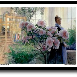 Carl Larsson plakat 30x40cm i ramme
