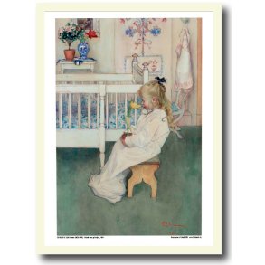 Carl Larsson plakat 30x40cm i ramme