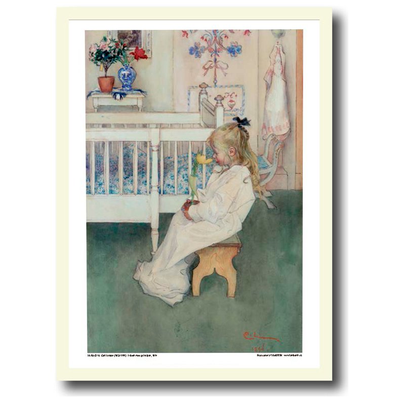 Carl Larsson plakat 30x40cm i ramme