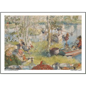 Carl Larsson plakat 30x40cm