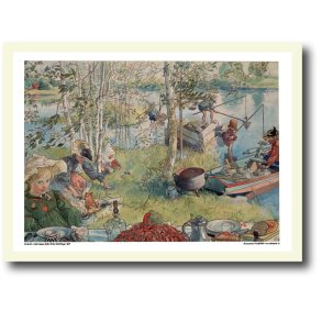 Carl Larsson plakat 30x40cm i ramme