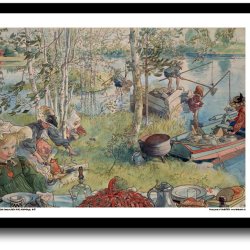 Carl Larsson plakat 30x40cm i ramme