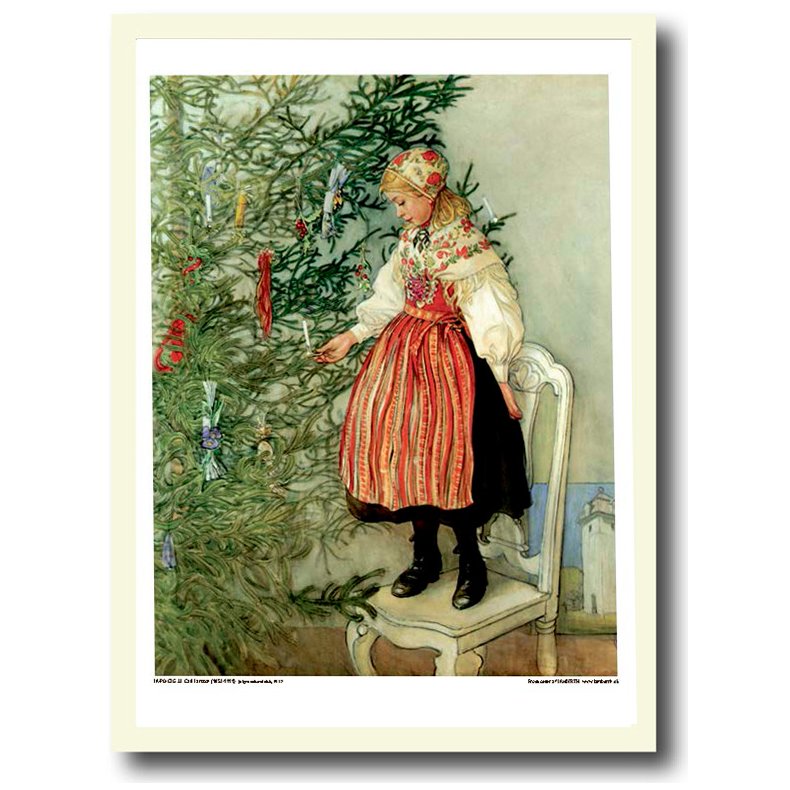 Carl Larsson plakat 30x40cm i ramme