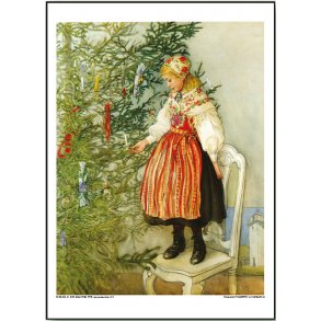 Carl Larsson plakat 30x40cm
