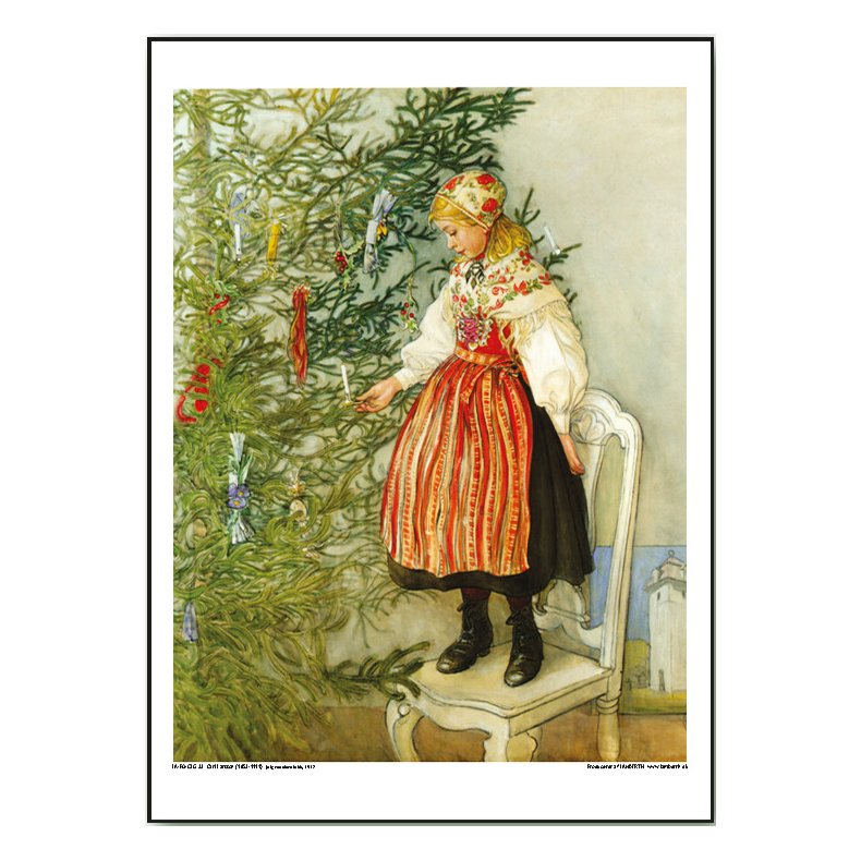 Carl Larsson plakat 30x40cm