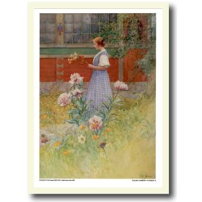 Carl Larsson plakat 30x40cm i ramme