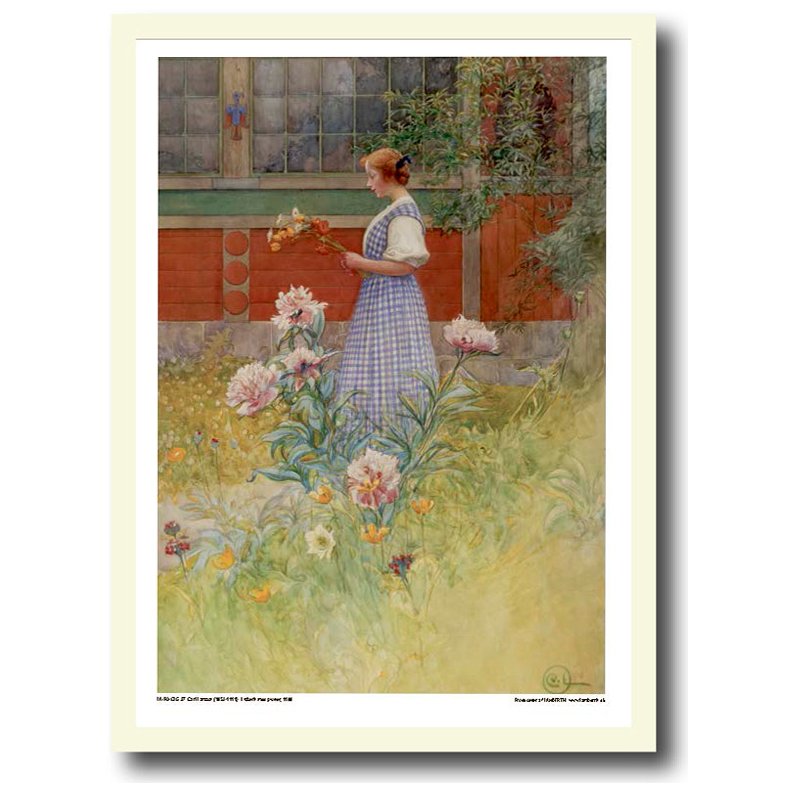 Carl Larsson plakat 30x40cm i ramme