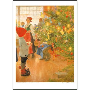 Carl Larsson plakat 30x40cm