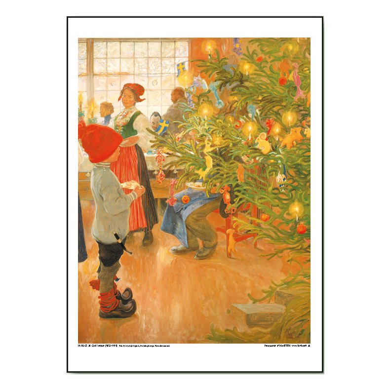 Carl Larsson plakat 30x40cm