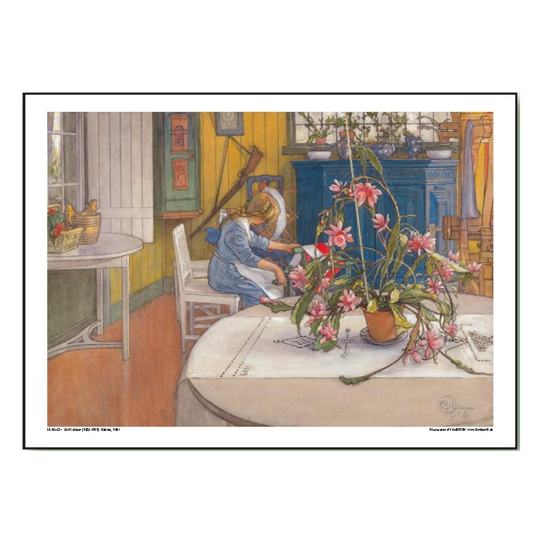 Carl Larsson plakat 30x40cm