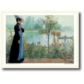 Carl Larsson plakat 30x40cm i ramme