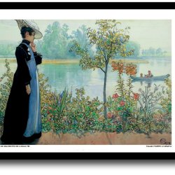 Carl Larsson plakat 30x40cm i ramme