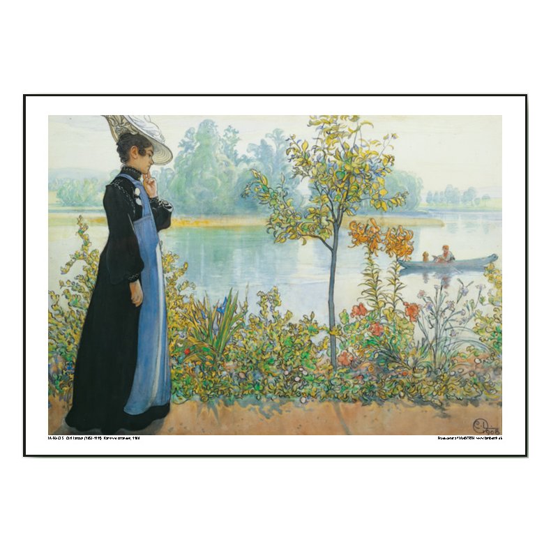 Carl Larsson plakat 30x40cm