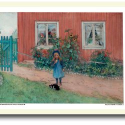 Carl Larsson plakat 30x40cm i ramme