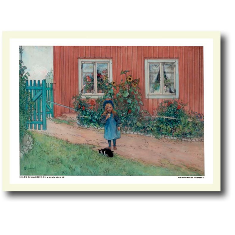 Carl Larsson plakat 30x40cm i ramme