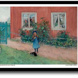Carl Larsson plakat 30x40cm i ramme