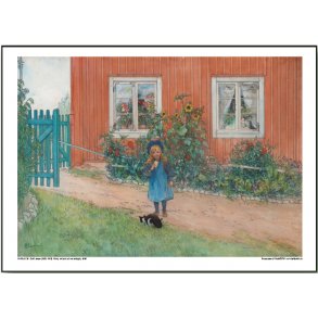 Carl Larsson plakat 30x40cm