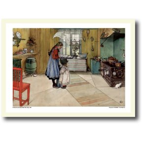 Carl Larsson plakat 30x40cm i ramme