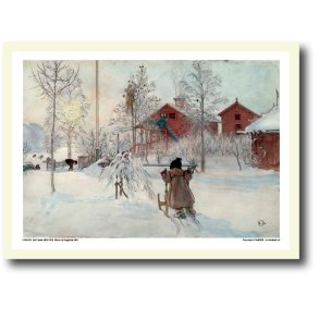 Carl Larsson plakat 30x40cm i ramme