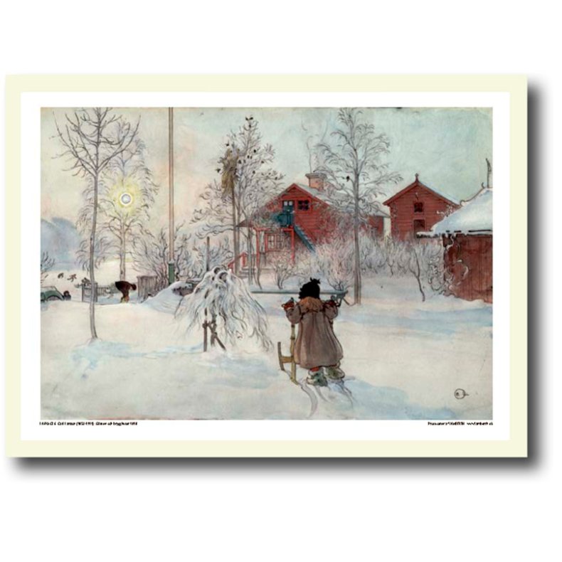 Carl Larsson plakat 30x40cm i ramme